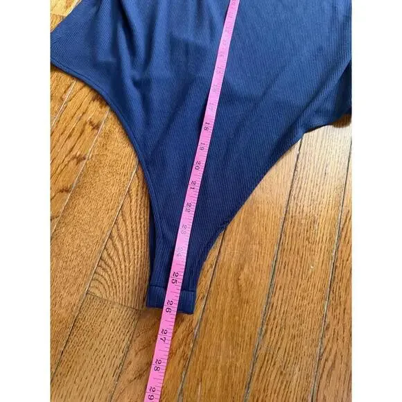 Lauren Conrad Blue Bodysuit XL NWT - Picture 7 of 7